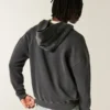 Boxy Dodge Demon Graphic Zip-Up Hoodie