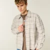 Boxy flanellskjorte