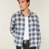 Boxy flanellskjorte