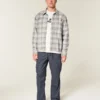 Boxy flanellskjorte