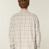 Boxy flanellskjorte
