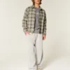 Boxy flanellskjorte