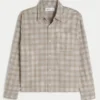 Boxy flanellskjorte