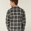 Boxy flanellskjorte
