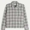 Boxy flanellskjorte