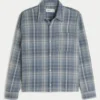 Boxy flanellskjorte