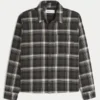 Boxy flanellskjorte