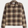 Boxy flanellskjorte
