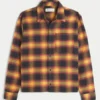 Boxy flanellskjorte