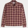 Boxy flanellskjorte