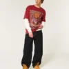 Boxy Florida State University Graphic Tee