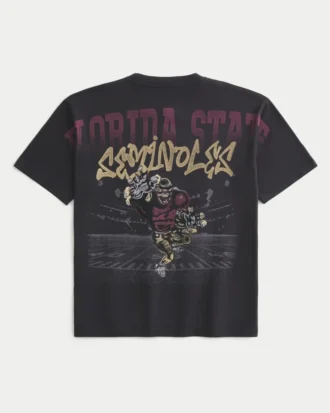 Boxy Florida State University Seminoles grafisk T-skjorte
