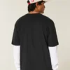 Boxy Heavyweight Cotton Crew T-skjorte