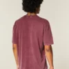Boxy Heavyweight Cotton Crew T-skjorte