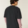 Boxy Heavyweight Micro Logo Crew T-skjorte
