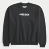Boxy Ice Age Graphic Crew Sweatshirt