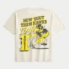 Boxy Iowa Hawkeyes grafisk T-skjorte