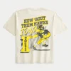 Boxy Iowa Hawkeyes grafisk T-skjorte