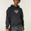 Boxy Lake Tahoe Snowboard Graphic Hoodie