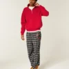 Boxy Logo Quarter-Zip Sweatshirt