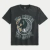 Boxy Michigan State University Spartans grafisk T-skjorte