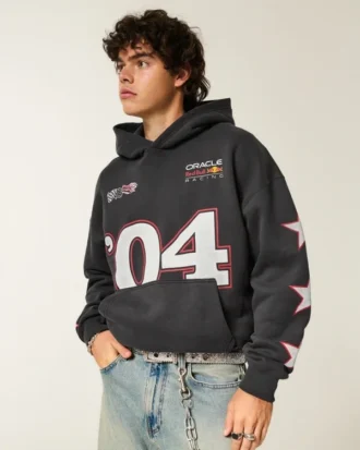 Boxy Oracle Red Bull Racing grafisk hettegenser