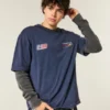 Boxy Oracle Red Bull Racing grafisk T-skjorte