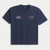 Boxy Oracle Red Bull Racing grafisk T-skjorte