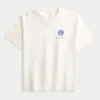 Boxy Paris Saint-Germain F.C. grafisk T-skjorte