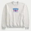 Boxy Paris Saint-Germain grafisk crew-genser