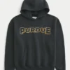 Boxy Purdue University grafisk hettegenser