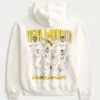Boxy Real Madrid CF grafisk hettegenser