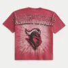 Boxy Rutgers Scarlet Knights grafisk T-skjorte