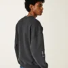 Boxy Rutgers University Scarlet Knights Graphic Crew Sweatshirt