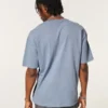 Boxy Slub Crew T-skjorte