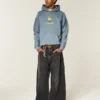 Boxy SpongeBob SquarePants grafisk hettegenser