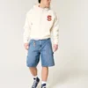 Boxy Syracuse Basketball Graphic Hoodie