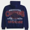 Boxy Syracuse University Orange Graphic Hoodie
