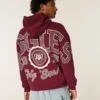Boxy Texas A&M University Aggies grafisk hettegenser