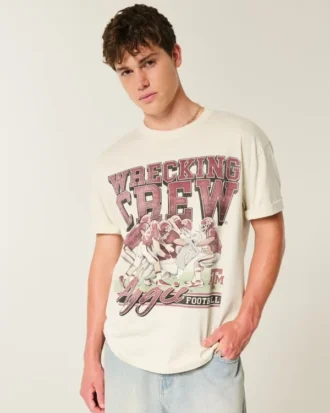 Boxy Texas A&M University Aggies grafisk T-skjorte