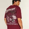 Boxy Texas A&M University Aggies grafisk T-skjorte