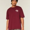 Boxy Texas A&M University Aggies grafisk T-skjorte