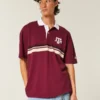 Boxy Texas A&M University grafisk polo