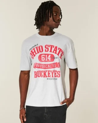 Boxy The Ohio State University Buckeyes Graphic Tee