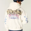 Boxy University of Arizona Wildcats grafisk hettegenser
