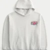 Boxy University of Arizona Wildcats grafisk hettegenser