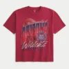Boxy University of Arizona Wildcats grafisk T-skjorte