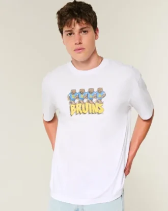 Boxy University of California, Los Angeles, Bruins grafisk T-skjorte