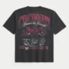 Boxy University of Cincinnati Bearcats grafisk T-skjorte