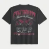 Boxy University of Cincinnati Bearcats grafisk T-skjorte